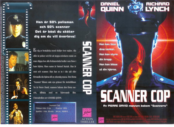 SCANNER COP (vhs)